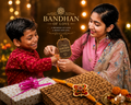 Premium Designer Rakhi for Brother | Royal Floral Rakhi | Special Raksha Bandhan Gift 🎁