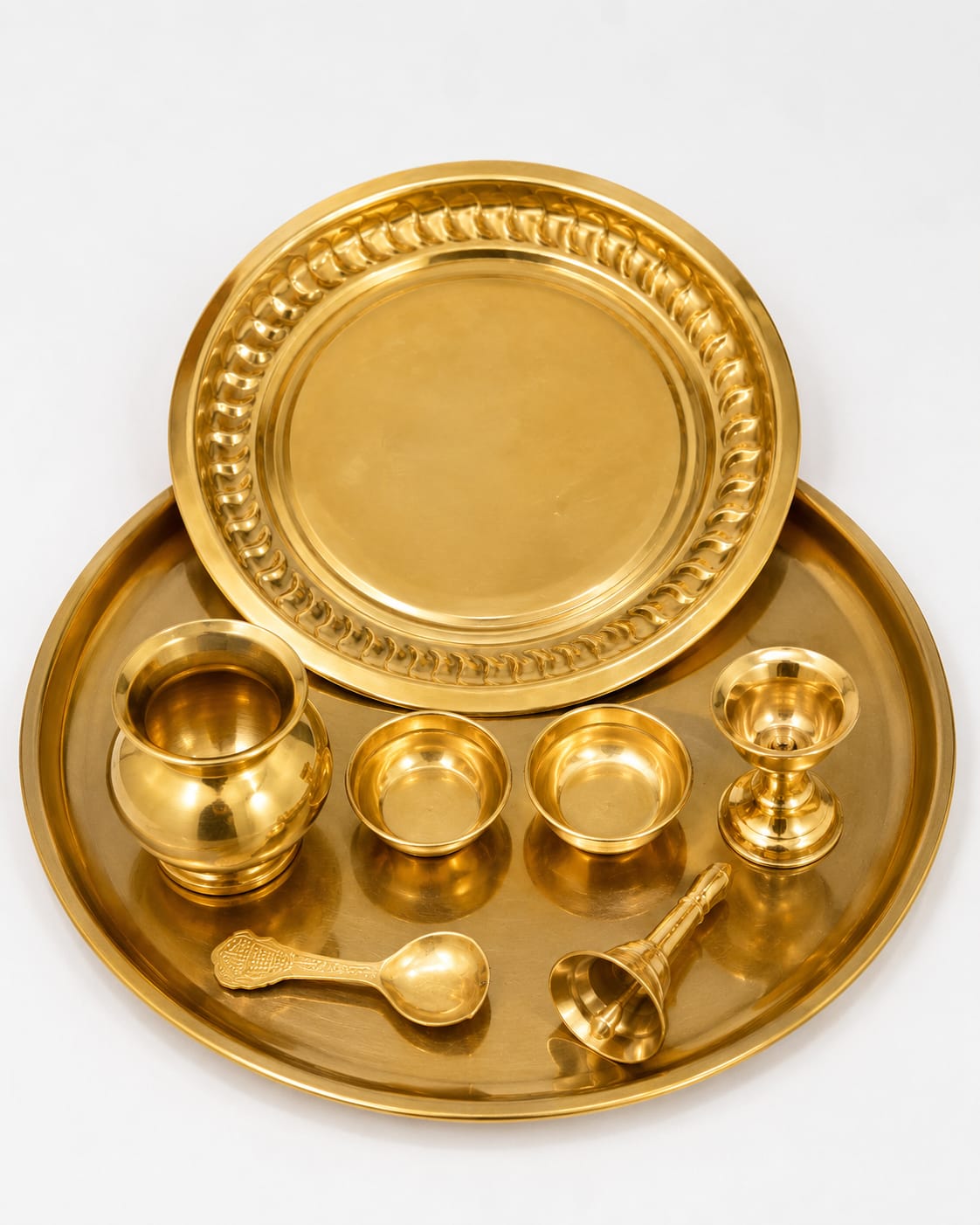 Luxury  Puja Thali Set